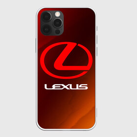 Чехол для iPhone 12 Pro Max с принтом LEXUS ЛЕКСУС , Силикон |  | Тематика изображения на принте: 