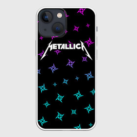 Чехол для iPhone 13 mini с принтом METALLICA   МЕТАЛЛИКА ,  |  | hetfield | james | logo | metal | metalica | metallica | music | rock | star | джеймс | звезда | знак | ларс | лого | логотип | логотипы | метал | металика | металлика | музыка | рок | символ | символы | ульрих | хэтфилд