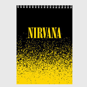 Скетчбук с принтом NIRVANA НИРВАНА , 100% бумага
 | 48 листов, плотность листов — 100 г/м2, плотность картонной обложки — 250 г/м2. Листы скреплены сверху удобной пружинной спиралью | band | cobain | face | kurt | logo | music | nirvana | rock | rocknroll | группа | кобейн | курт | лого | логотип | музыка | музыкальная | нирвана | рожица | рок | рокнролл | символ