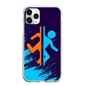 Чехол для iPhone 11 Pro матовый с принтом PORTAL ПОРТАЛ , Силикон |  | game | games | half | half life | halflife | life | logo | portal | portal 2 | portal2 | valve | игра | игры | лайф | лого | логотип | логотипы | портал | портал 2 | портал2 | символ | символы | халф | халф лайф | халфлайф