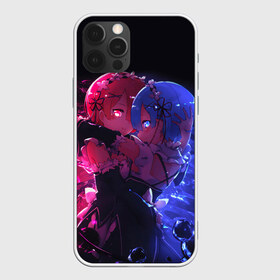 Чехол для iPhone 12 Pro Max с принтом ReZero Rem and Ram , Силикон |  | anime girls | beatrice re zero | emilia re zero | isekai seikatsu | kara hajimeru | puck re zero | ram re zero | re zero | re:zero | rem re zero | аниме | аниме re zero | анимэ | жизнь с нуля в альтернативном мире | манга | рам ре зеро | ранобэ