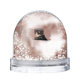 Снежный шар с принтом Дазай Осаму , Пластик | Изображение внутри шара печатается на глянцевой фотобумаге с двух сторон | bungou stray dogs | dazai | osamu | бродячие псы | великий | дазай | осаму