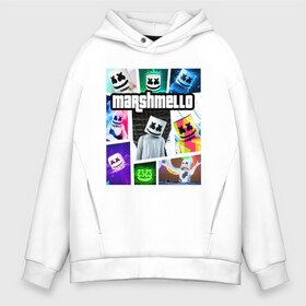 Мужское худи Oversize хлопок с принтом MARSHMELLO (GTA STYLE) , френч-терри — 70% хлопок, 30% полиэстер. Мягкий теплый начес внутри —100% хлопок | боковые карманы, эластичные манжеты и нижняя кромка, капюшон на магнитной кнопке | dj | fortnite | marshmello | диджей | маршмелло | мершмеллоу | скин | фортнайт