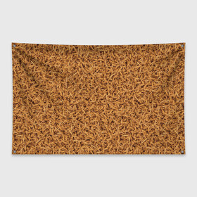 Флаг-баннер с принтом Пшено , 100% полиэстер | размер 67 х 109 см, плотность ткани — 95 г/м2; по краям флага есть четыре люверса для крепления | bread | millet | вкусно | еда | прикол | пшено | хлеб