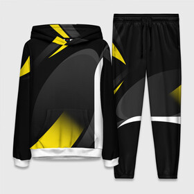 Женский костюм 3D (с толстовкой) с принтом SPORT WEAR YELLOW ,  |  | abstraction | geometry | neon | sport | sport wear | texture | абстракция | брызги | геометрия | краски | красный | линии | неон | неоновый | полосы | соты | спорт | спортивная одежда | спортивная форма | текстура | фигуры