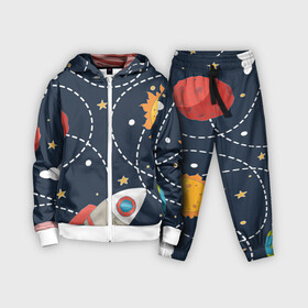 Детский костюм 3D с принтом Космический перелёт ,  |  | арт | звезда | звёзды | земля | космос | марс | перелёт | планета | планеты | полёт | ракета | ракеты | рисунок | сатурн | солнце | юпитер