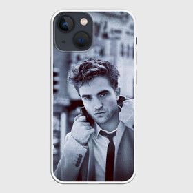 Чехол для iPhone 13 mini с принтом Роберт Паттинсон ,  |  | batman | devil all the time | robert pattinson | the batman | twilight | бетмен | бэтмен | дьявол всегда здесь | роберт паттинсон | сумерки