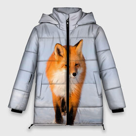 Женская зимняя куртка 3D с принтом FOX AND SNOW , верх — 100% полиэстер; подкладка — 100% полиэстер; утеплитель — 100% полиэстер | длина ниже бедра, силуэт Оверсайз. Есть воротник-стойка, отстегивающийся капюшон и ветрозащитная планка. 

Боковые карманы с листочкой на кнопках и внутренний карман на молнии | fox | foxy | животные | звери | зима | зимняя | лиса | лисичка | лисы | природа | снег | снежная
