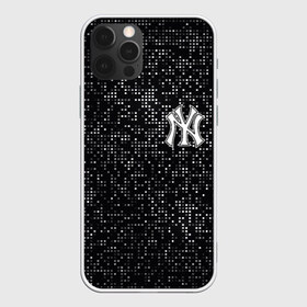 Чехол для iPhone 12 Pro Max с принтом New York Yankees , Силикон |  | Тематика изображения на принте: baseball | fashion | game | glitch | new york | sport | бейсбол | игра | мода | нью йорк | спорт