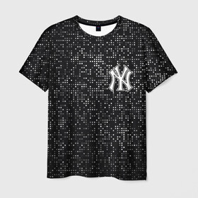 Мужская футболка 3D с принтом New York Yankees , 100% полиэфир | прямой крой, круглый вырез горловины, длина до линии бедер | baseball | fashion | game | glitch | new york | sport | бейсбол | игра | мода | нью йорк | спорт