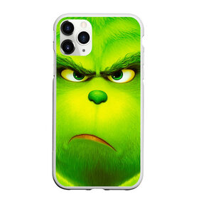 Чехол для iPhone 11 Pro матовый с принтом Гринч 3D/ The Grinch , Силикон |  | the grinch | гринч | для детей | мультфильм | рождество