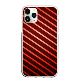 Чехол для iPhone 11 Pro Max матовый с принтом Lines , Силикон |  | abstraction | dark | lines | obliquely | red | абстракция | красный | линии | наискось | темный