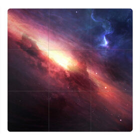 Магнитный плакат 3Х3 с принтом Космос , Полимерный материал с магнитным слоем | 9 деталей размером 9*9 см | вселенная | звезда | космос | солнце | туманность