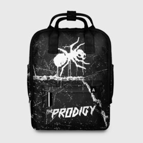 Женский рюкзак 3D с принтом THE PRODIGY. , 100% полиэстер | лямки с регулируемой длиной, сверху ручки, чтобы рюкзак нести как сумку. Основное отделение закрывается на молнию, как и внешний карман. Внутри два дополнительных кармана, один из которых закрывается на молнию. По бокам два дополнительных кармашка, куда поместится маленькая бутылочка
 | prodigy | the prodigy