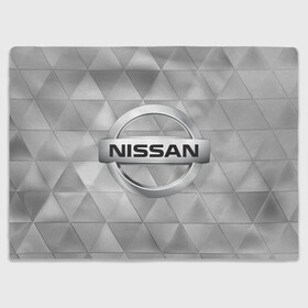 Плед 3D с принтом NISSAN. , 100% полиэстер | закругленные углы, все края обработаны. Ткань не мнется и не растягивается | abstract | auto | brand | car | geometry | nissan | nиссан | sport | texture | абстракция | авто | автомобильные | бренд | геометрия | классика | машины | модные | спорт | стиль | текстура