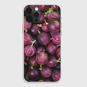 Чехол для iPhone 12 Pro Max с принтом Крыжовник , Силикон |  | abstract | brand | geometry | sport | texture | абстракция | бренд | геометрия | еда | классика | клубника | летние | минимализм | модные | популярные иллюстрации | прикольные картинки | спорт | стиль | стильные