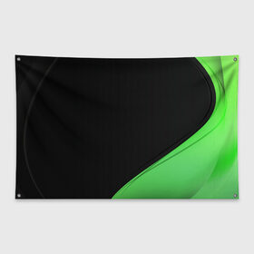 Флаг-баннер с принтом минимализм , 100% полиэстер | размер 67 х 109 см, плотность ткани — 95 г/м2; по краям флага есть четыре люверса для крепления | зеленый | зелень | минимализм | стильная