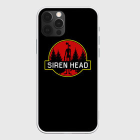 Чехол для iPhone 12 Pro Max с принтом Siren Head , Силикон |  | siren head | игра | лес | монстр | персонаж | сирена | сиреноголовый | чудовище