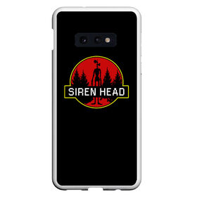 Чехол для Samsung S10E с принтом Siren Head , Силикон | Область печати: задняя сторона чехла, без боковых панелей | siren head | игра | лес | монстр | персонаж | сирена | сиреноголовый | чудовище
