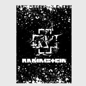 Скетчбук с принтом Rammstein , 100% бумага
 | 48 листов, плотность листов — 100 г/м2, плотность картонной обложки — 250 г/м2. Листы скреплены сверху удобной пружинной спиралью | music | rammstein | rock | индастриал метал | метал группа | музыка | музыкальная группа | немецкая метал группа | рамштайн | рок | хард рок