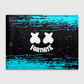 Обложка для студенческого билета с принтом FORTNITE MARSHMELLO. , натуральная кожа | Размер: 11*8 см; Печать на всей внешней стороне | Тематика изображения на принте: archetype | fortnite | fortnite x | game | ikonik | marshmello | raven | архетип | ворон | игра | иконик | маршмелло | фортнайт