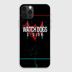 Чехол для iPhone 12 Pro Max с принтом WATCH DOGS LEGION , Силикон |  | ded sec | fox | hacker | legion | watch dogs | watch dogs 2 | watch dogs legion | легион | хакер