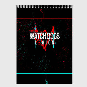 Скетчбук с принтом WATCH DOGS LEGION , 100% бумага
 | 48 листов, плотность листов — 100 г/м2, плотность картонной обложки — 250 г/м2. Листы скреплены сверху удобной пружинной спиралью | ded sec | fox | hacker | legion | watch dogs | watch dogs 2 | watch dogs legion | легион | хакер