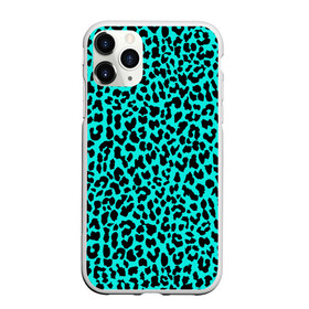 Чехол для iPhone 11 Pro Max матовый с принтом ЛАЗУРНЫЙ ЛЕОПАРД , Силикон |  | гепард | гламур | животные | камуфляж | лазурь | леопард | морской | паттерн | пятна | синий