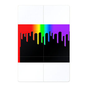 Магнитный плакат 2Х3 с принтом Потёки краски , Полимерный материал с магнитным слоем | 6 деталей размером 9*9 см | 