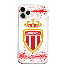 Чехол для iPhone 11 Pro матовый с принтом MONACO. , Силикон |  | Тематика изображения на принте: fc | football | football club | france | monaco | sport | нико ковач | спорт | уефа | униформа | фк | фк монако | франция | французская лига 1 | французский футбольный клуб | футбол | фут