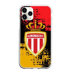 Чехол для iPhone 11 Pro Max матовый с принтом MONACO. , Силикон |  | Тематика изображения на принте: fc | football | football club | france | monaco | sport | нико ковач | спорт | уефа | униформа | фк | фк монако | франция | французская лига 1 | французский футбольный клуб | футбол | фут