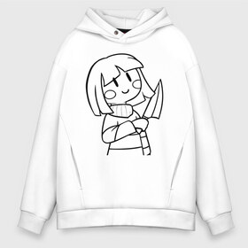 Мужское худи Oversize хлопок с принтом UNDERTALE РАСКРАСКА , френч-терри — 70% хлопок, 30% полиэстер. Мягкий теплый начес внутри —100% хлопок | боковые карманы, эластичные манжеты и нижняя кромка, капюшон на магнитной кнопке | sans | undertale | андертале | андертейл | игра | подземная история | подземная сказка | раскраска | санс | ундертале