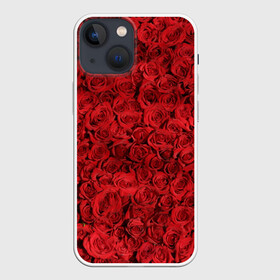 Чехол для iPhone 13 mini с принтом Roses ,  |  | алые розы | весна | деревья | касные розы | красная роза | красный цветок | лепестки | лес | лето | листья | май | милион алых роз | на каждый день | осень | поле | роза | розы | солнце | тропики | флора