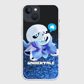 Чехол для iPhone 13 с принтом UNDERTALE ,  |  | sans | undertale | андертале | андертейл | игра | подземная история | подземная сказка | санс | ундертале