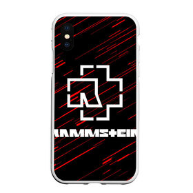 Чехол для iPhone XS Max матовый с принтом Rammstein. , Силикон | Область печати: задняя сторона чехла, без боковых панелей | Тематика изображения на принте: music | rammstein | rock | индастриал метал | метал группа | музыка | музыкальная группа | немецкая метал группа | рамштайн | рок | хард рок