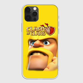 Чехол для iPhone 12 Pro Max с принтом Clash of Clans , Силикон |  | clash of clans | clash royale | game | supercell | детская | детям | игра | клаш оф кланс | клаш оф кленс | клеш оф кленс | клэш оф кланс | компьютерная игра | пекка