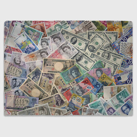 Плед 3D с принтом Деньги , 100% полиэстер | закругленные углы, все края обработаны. Ткань не мнется и не растягивается | арт | банкноты | валюта | деньги | доллары | зеленый | иена | красный | серый | синий | фунт стерлингов | юани