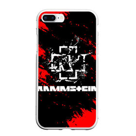 Чехол для iPhone 7Plus/8 Plus матовый с принтом Rammstein. , Силикон | Область печати: задняя сторона чехла, без боковых панелей | music | rammstein | rock | индастриал метал | метал группа | музыка | музыкальная группа | немецкая метал группа | рамштайн | рок | хард рок