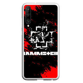 Чехол для Honor P30 с принтом Rammstein. , Силикон | Область печати: задняя сторона чехла, без боковых панелей | music | rammstein | rock | индастриал метал | метал группа | музыка | музыкальная группа | немецкая метал группа | рамштайн | рок | хард рок