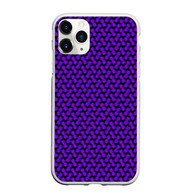Чехол для iPhone 11 Pro Max матовый с принтом Dorri , Силикон |  | abstraction | pattern | purple | shapes | абстракция | паттерн | фиолетовый | формы