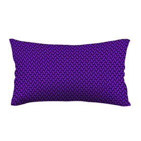 Подушка 3D антистресс с принтом Dorri , наволочка — 100% полиэстер, наполнитель — вспененный полистирол | состоит из подушки и наволочки на молнии | Тематика изображения на принте: abstraction | pattern | purple | shapes | абстракция | паттерн | фиолетовый | формы