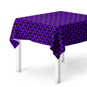 Скатерть 3D с принтом Dorri , 100% полиэстер (ткань не мнется и не растягивается) | Размер: 150*150 см | abstraction | pattern | purple | shapes | абстракция | паттерн | фиолетовый | формы