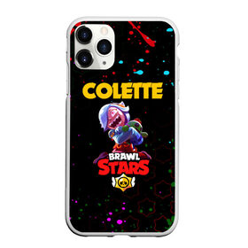 Чехол для iPhone 11 Pro Max матовый с принтом BRAWL STARS COLETTE. , Силикон |  | 8 bit | brawl stars | colette | crow | gale | leon | max | mecha | mecha crow | mr.p | sally leon | shark | tara | virus 8 bit | werewolf leon | акула | берли | бравл старс | ворон | коллет | макс | оборотень