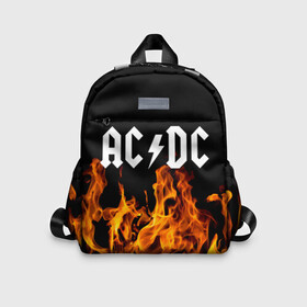 Детский рюкзак 3D с принтом AC/DC. , 100% полиэстер | лямки с регулируемой длиной, сверху петелька, чтобы рюкзак можно было повесить на вешалку. Основное отделение закрывается на молнию, как и внешний карман. Внутри дополнительный карман. По бокам два дополнительных кармашка | ac dc | music | rock | австралийская рок группа | ас дс | асдс | блюз рок | музыка | переменный ток постоянный ток | рок | рок н ролл | хард рок | эй си ди си