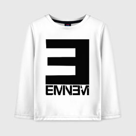 Детский лонгслив хлопок с принтом EMINEM , 100% хлопок | круглый вырез горловины, полуприлегающий силуэт, длина до линии бедер | eminem | rap | актёр | американский рэпер | композитор | маршалл | продюсер | рэп | рэпер | эминем