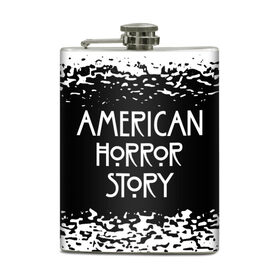 Фляга с принтом American Horror Story. , металлический корпус | емкость 0,22 л, размер 125 х 94 мм. Виниловая наклейка запечатывается полностью | Тематика изображения на принте: american horror story | netflix | американ хоррор стори | американская история ужасов | драма | загадочные события | кино | мини сериал | нетфликс | очень странные дела | сериалы | триллер | ужасы | фантастика