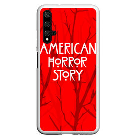 Чехол для Honor 20 с принтом American Horror Story. , Силикон | Область печати: задняя сторона чехла, без боковых панелей | american horror story | netflix | американ хоррор стори | американская история ужасов | драма | загадочные события | кино | мини сериал | нетфликс | очень странные дела | сериалы | триллер | ужасы | фантастика