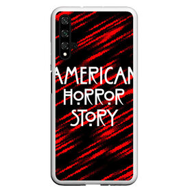 Чехол для Honor 20 с принтом American Horror Story. , Силикон | Область печати: задняя сторона чехла, без боковых панелей | Тематика изображения на принте: american horror story | netflix | американ хоррор стори | американская история ужасов | драма | загадочные события | кино | мини сериал | нетфликс | очень странные дела | сериалы | триллер | ужасы | фантастика