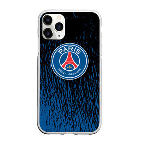 Чехол для iPhone 11 Pro Max матовый с принтом PSG. , Силикон |  | fc | football | football club | paris saint germain | psg | sport | пари сен жермен | париж | псж | спорт | уефа | униформа | фирменные цвета | фк | франция | французский футбольный клуб | футбол | футбольный клуб