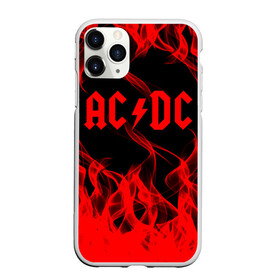 Чехол для iPhone 11 Pro матовый с принтом AC DC , Силикон |  | ac dc | music | rock | австралийская рок группа | ас дс | асдс | блюз рок | музыка | переменный ток постоянный ток | рок | рок н ролл | хард рок | эй си ди си